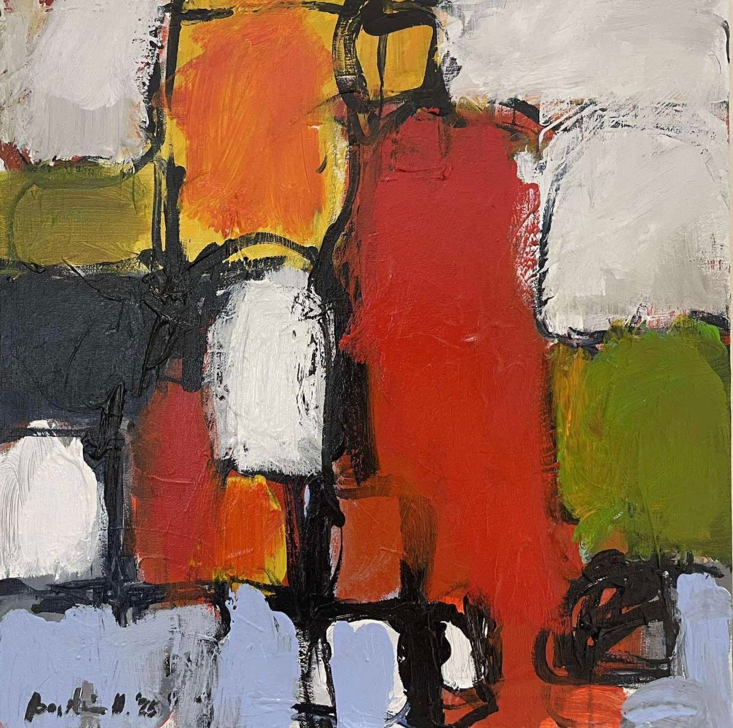 Rauður lóðréttur